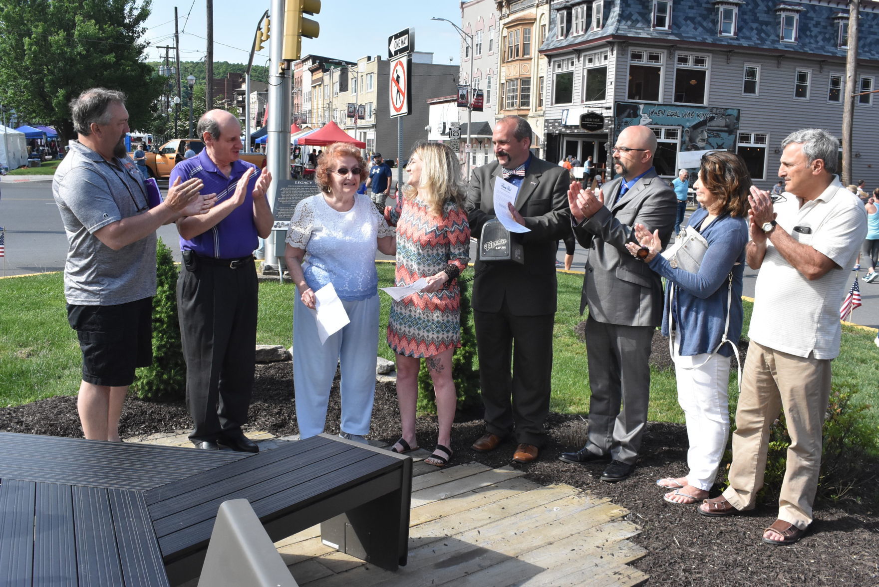 Koshinskie honored at Legacy Park